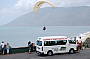 Hang gliding on the coast between Cairns and Port Douglas.